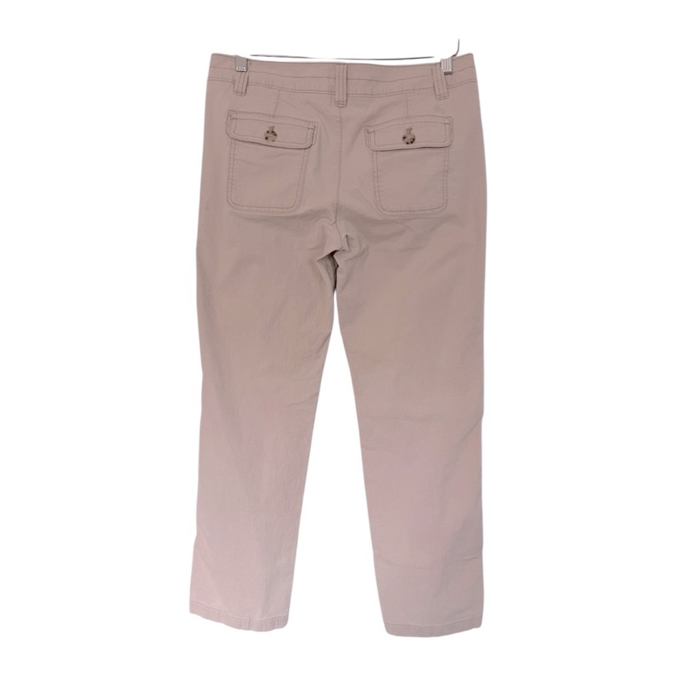 Eddie Bauer•Khaki Straight Leg Mid Rise Pants